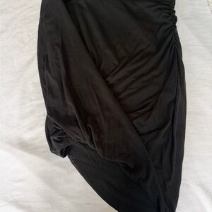 Dynamite Asymmetrical Black Skirt
